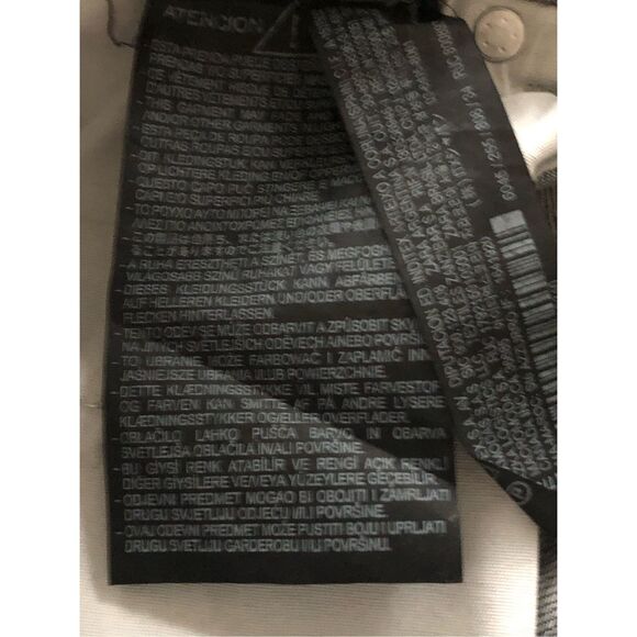 Zara Jeans Womens Size 2 Gray Silver Metallic Denim High Rise - Picture 11 of 11